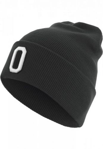 Letter Cuff Knit Beanie - O