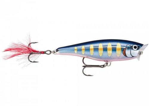 Rapala Wobler Skitter Pop Top Water Striped Hot Blue