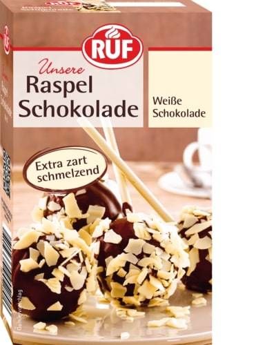 Čokoládové kousky bílá čokoláda - RUF
