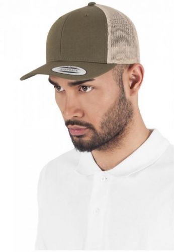 Retro Trucker 2-Tone - mossgreen/khaki