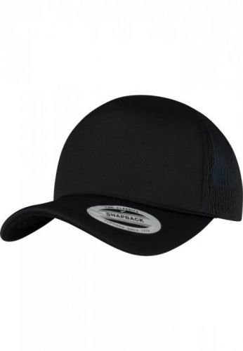 Foam Trucker Cap Curved Visor - blk/blk/blk