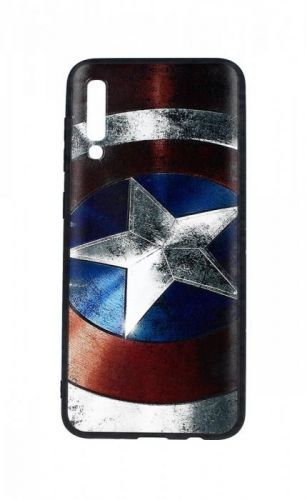 Kryt TopQ Samsung A30s 3D silikon Captain America 45769