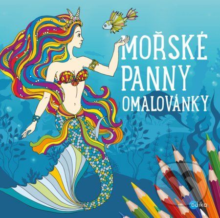 Mořské panny - omalovánky -