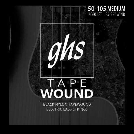 GHS 3060 Tape Wound 4-String Set