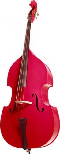 Stentor Double Bass 3/4 ''Rock a Billy'' Red