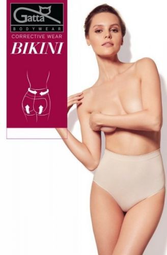 Gatta Corrective Bikini Wear 1463S dámské kalhotky korigující  L light nude/odstín béžové