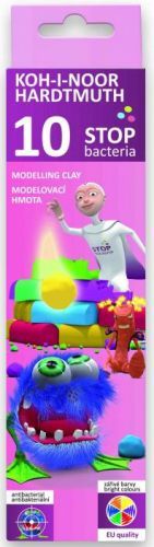 Souprava modelovací hmoty Stop Bacteria 10 kusů