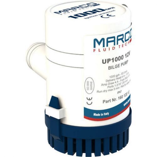 Marco UP1000 Bilge pumpa 63 l/min 12V