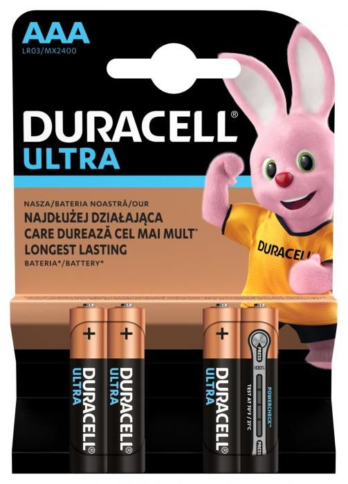 Duracell Ultra AAA 2400 4ks