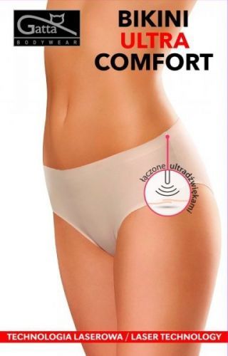 Gatta 41591 Bikini Ultra Comfort Dámské kalhotky S white/bílá