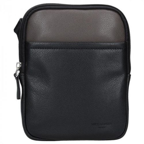 Pánská taška na doklady Hexagona Ruben - černo-hnědá