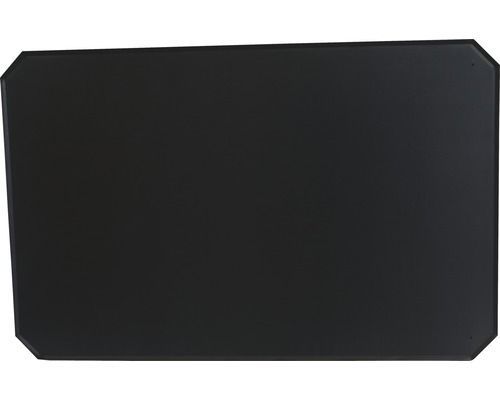 AMETALTOP Plech pod kamna 650x500x0,55 mm - černý komaxit