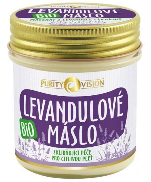 PURITY VISION BIO Levandulové máslo 120 ml