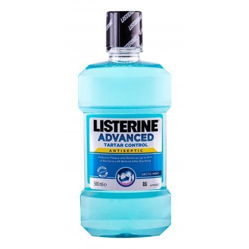 Listerine Mouthwash Advanced Tartar Control 500 ml ústní voda proti vzniku zubního kamene unisex