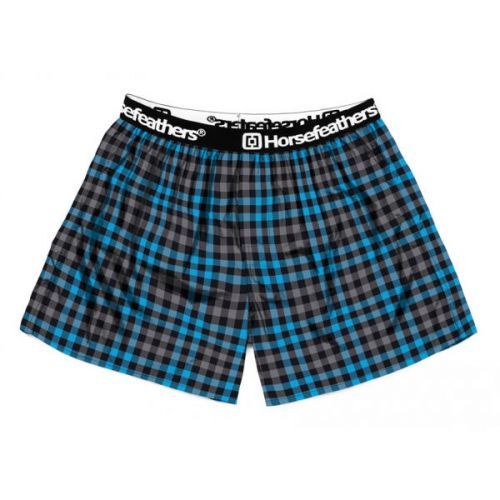 Horsefeathers CLAY BOXER SHORTS modrá XL - Pánské boxerky