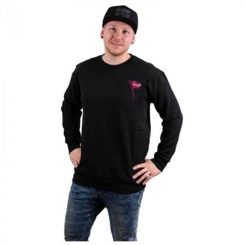 mikina SNOWBITCH - Flag Crew Black (BLACK)