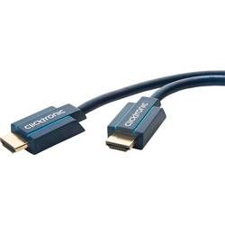 HDMI kabel clicktronic [1x HDMI zástrčka - 1x HDMI zástrčka] modrá 1.5 m