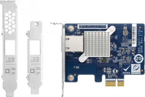 QNAP QXG-5G1T-111C - 5GbE PCIe karta pro PC i NAS (QXG-5G1T-111C)