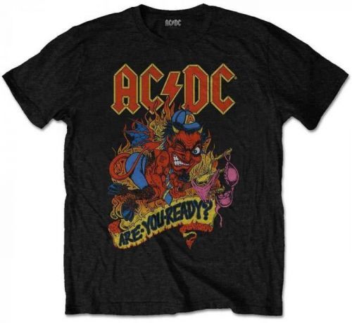 Rock Off AC/DC Unisex Tee Are You Ready M