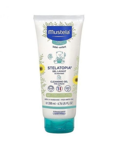 Mustela STELATOPIA Čisticí gel na atopickou pokožku 200 ml