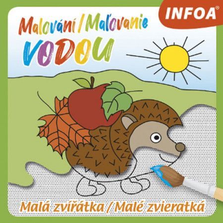 Malování/Maľovanie vodou Malá zvířátka