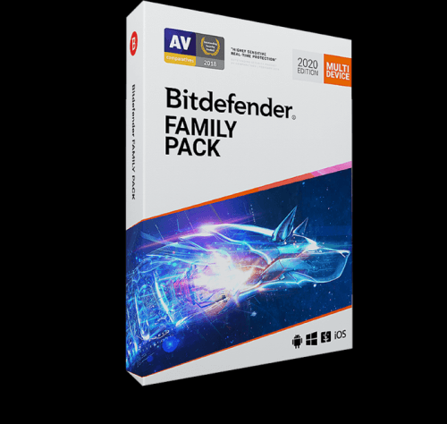 Bitdefender Family pack 2020, 15 zařízení, 36 měsíců, elektronicky, FP01ZZCSN3615LEN