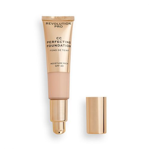 Revolution Multifunkční make-up pro suchou až kombinovanou pleť SPF 30 CC Cream Perfecting Foundation 26 ml F0.1