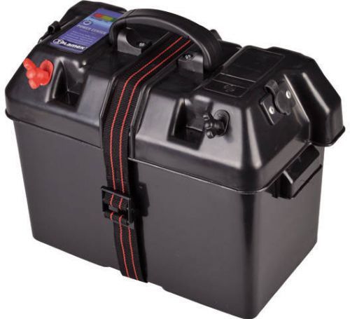 Talamex Box na baterie - Power Center 60A 2x12V s testerem
