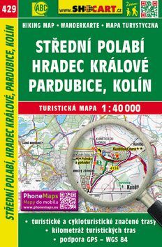 Střední Polabí, Hradec Králové, Pardubice, 1:40 000