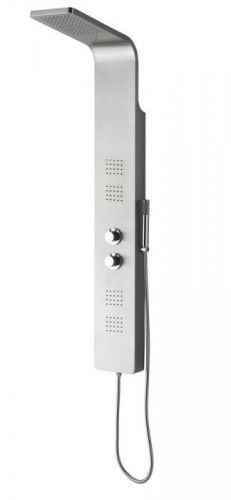 SAPHO PRESTIGE termostatický sprchový panel 200x1400 mm, nerez WN337