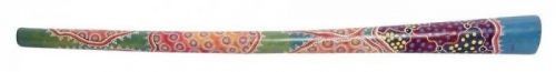 Kamballa 838606 Didgeridoo Teak wood Painted 130 cm