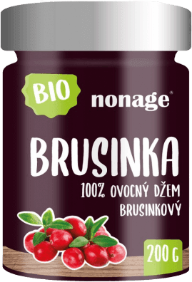 Nonage Bio Brusinkový ovocný džem 200g