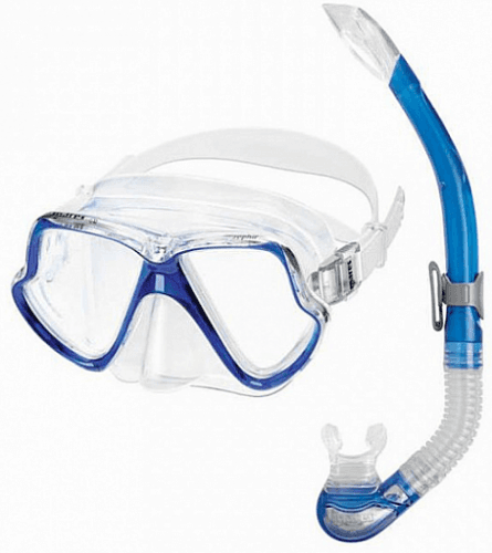 Mares Set Mask Wahoo + snorkel - Blue