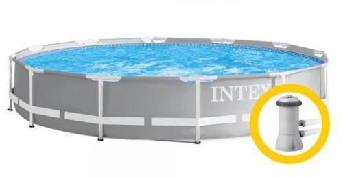 INTEX Bazén Prism Frame Pools 3.66m x 0.76m, s filtrací 26712NP