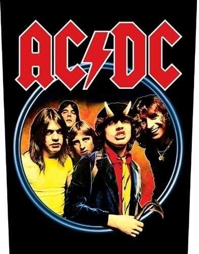 Rock Off AC/DC Back Patch Highway to Hell