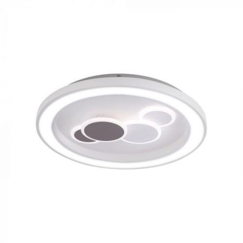 PAUL NEUHAUS LED stropní svítidlo, bílé, kruhové, moderní průměr 60cm 2700K