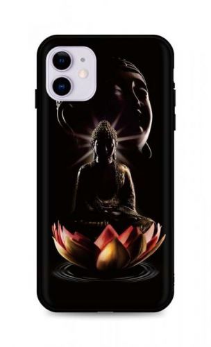Kryt TopQ iPhone 11 silikon Meditation 48920