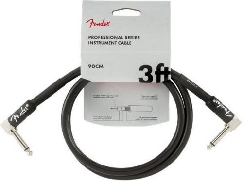 Fender Professional Series Instrument Cable A/A 90 cm Black