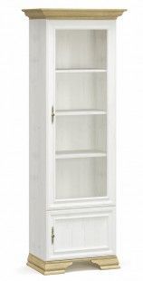 Casarredo Vitrína IRIS borovice andersen/zlatý dub