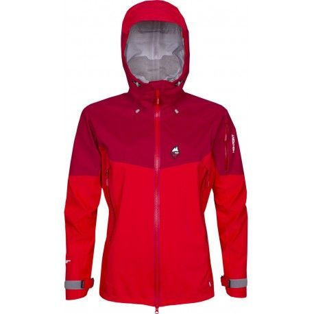 High Point Explosion Lady Jacket 5.0 red/red dahlia dámská nepromokavá bunda BlocVent M