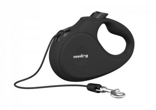 Reedog Senza Basic samonavíjecí vodítko M 20kg / 5m lanko / černé