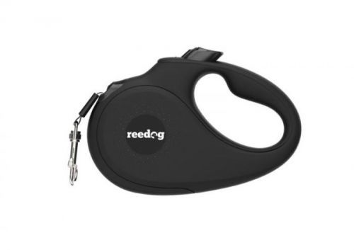 Reedog Senza Basic samonavíjecí vodítko S 15kg / 5m páska / černé