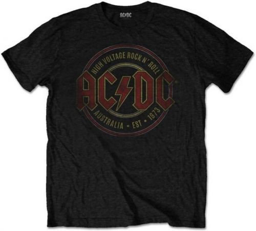 Rock Off AC/DC Unisex Tee Est. 1973 XL