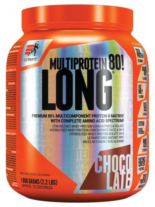 Extrifit Long 80 Multiprotein 1000g vanilka