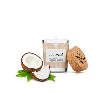 Masážní svíčka MAGNETIFICO - ENJOY IT! Coconut 70 ml Valavani
