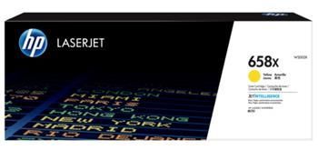 HP 658X Yellow LaserJet Toner Cartridge, W2002X