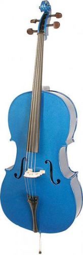 Stentor Cello 1/2 HARLEQUIN Atlantic Blue