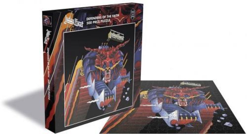 Rock Saws Judas Priest Defenders Of The Faith (500 Piece Jigsaw Puzzle)