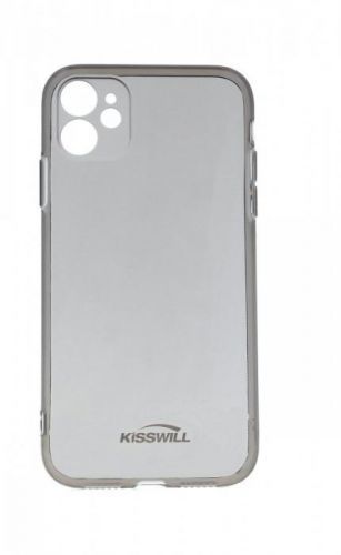Pouzdro KISSWILL iPhone 11 silikon tmavý 49354