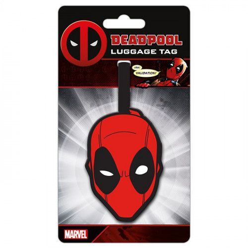 Visačka na zavazadla Deadpool - Maska